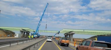 Şeful CNAIR: Stadiul fizic al lucrărilor pe şantierul lotului 3 al Autostrăzii de centură a Capitalei a ajuns la 63 %. Antreprenorul a dat asigurări că va finaliza construcţia pe cei 17,96 km anul acesta
