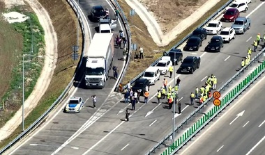 Directorul CNAIR: De astăzi se circulă pe aproape jumătate (23,3 km) din semi-inelul sudic al A0 (52 km)