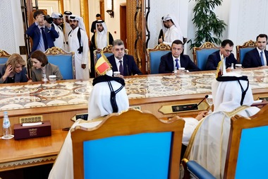 Sorin Grindeanu a discutat cu autorităţile din Qatar  şi le-a transmis faptul că România e interesată de un parteneriat şi atragerea finanţărilor pe toate sectoarele de transport