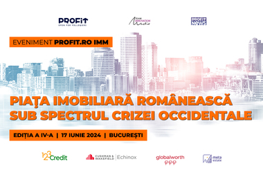 Conferinţa Profit.ro - Piaţa imobiliară românească sub spectrul crizei occidentale. Ediţia a IV-a – Jucători relevanţi vor discuta principalele probleme din domeniu