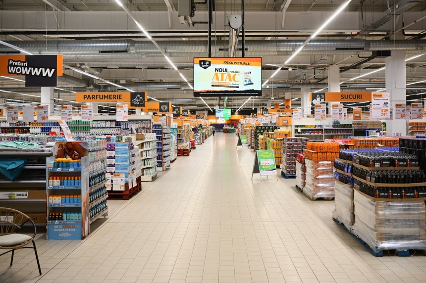 Auchan deschide două hipermarketuri discount ATAC în Timişoara şi Ploieşti