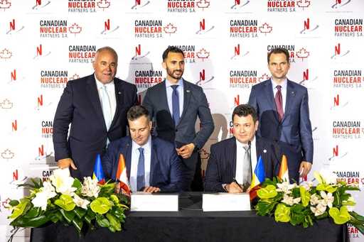 Nuclearelectrica şi Canadian Nuclear Partners semnează un acord cadru de 240 de milioane de euro pentru retehnologizarea reactorului 1 al centralei nucleare din Cernavodă