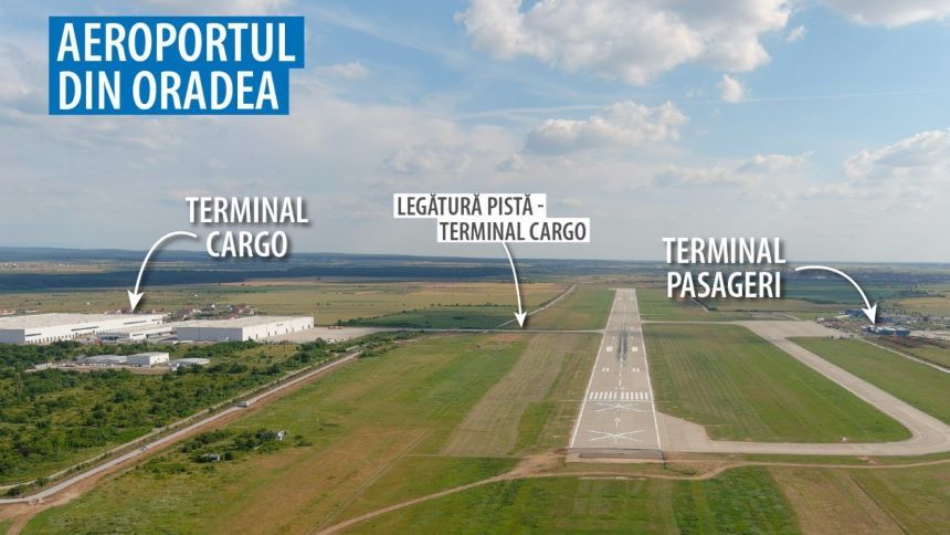 Terminalul cargo de la Aeroportul Oradea, finalizat - FOTO

