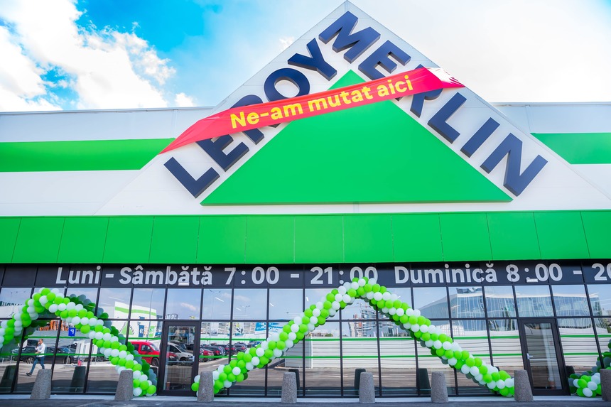 Leroy Merlin a investit 2 milioane euro în relocarea magazinului din Electroputere Parc Craiova 