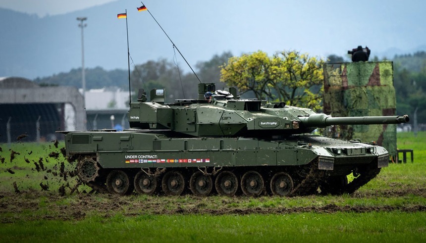 Germania intenţionează să comande 105 tancuri Leopard 2 A8 de la producătorul de arme KNDS, pentru 2,93 miliarde de euro
