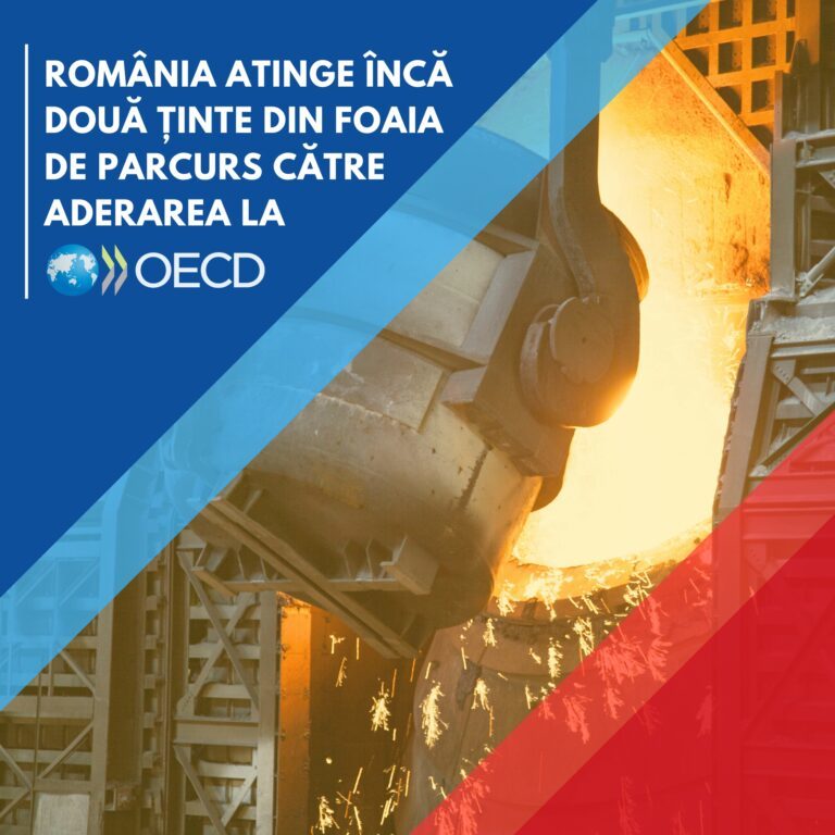 Ministerul Economiei: România atinge încă două ţinte din Foaia de Parcurs către aderarea la OCDE