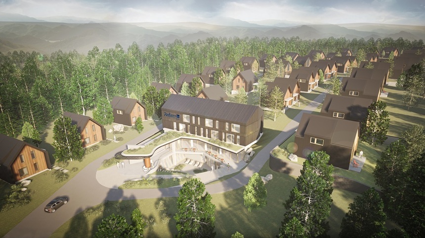 Lângă Braşov se construieşte primul resort cu vile de cinci stele din România, sub brandul Radisson Blu