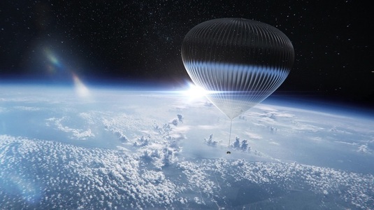 Mai multe startupuri construiesc baloane pentru a ridica turişti la 30 de kilometri deasupra Pământului, în stratosferă 