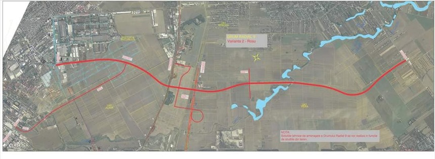 Bucureşti - A fost avizat traseul final al Drumului Radial 9 – Sud Expres, în lungime de 14 kilometri / Va realiza conexiunea între localitatea Vidra - Autostrada A0 - DNCB - Bulevardul Metalurgiei/Gara Progresu