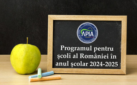 APIA: Pentru anul şcolar 2024-2025, a fost aprobat un buget de 760,24 milioane lei pentru implementarea Programului pentru Şcoli al României 