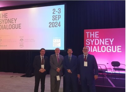 Ambasadorul României în Australia, directorul DNSC şi directorul general al ICI Bucureşti, la Sydney Dialogue, având ca teme principale tehnologiile emergente şi dezvoltarea inteligenţei artificiale - FOTO