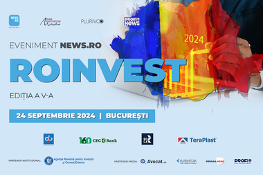 Principalii responsabili pentru investiţii ai Guvernului vin la evenimentul premium News.ro „RoInvest” - ediţia a V-a