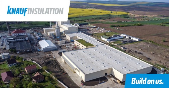 Knauf Insulation a finalizat construcţia fabricii de vată minerală de sticlă de la Târnăveni, judeţ Mureş, ce va fi inaugurată până la finalul anului. Noua fabrică a necesitat o investiţie de aproximativ 140 de milioane euro