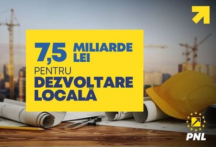 Ministerul Dezvoltării: 7,56 miliarde lei merg către dezvoltarea locală! Din această sumă, 2,5 miliarde de lei sunt destinate achitării facturilor restante pentru investiţiile în infrastructură, prin PNDL, PNI ”Anghel Saligny”, PNRR şi CNI