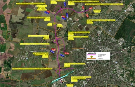 Cei 14 kilometri ai centurii de vest a municipiului Timişoara vor fi construiţi de o companie din Turcia / Valoarea contractului este de 1,41 miliarde de lei, fără TVA