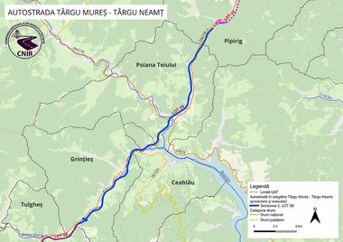 Ministrul Transporturilor anunţă că a fost lansată licitaţia pentru construirea celui mai dificil lot al secţiunii montane a Autostrăzii Unirii / Contract estimat la 6,9 miliarde de lei