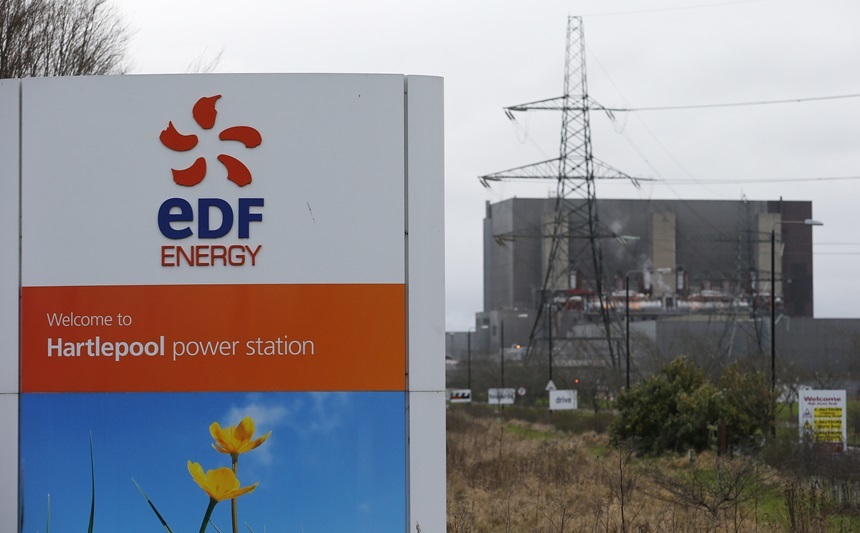 EDF extinde durata de viaţă a patru centrale nucleare britanice şi investeşte 1,3 miliarde de lire sterline 