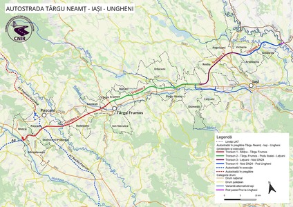 CNIR: Secţiunea Târgu Neamţ-Leţcani, din Autostrada Unirii, este pregătită pentru lansarea licitaţiilor. ”Dorim să prezentăm antreprenorilor un caiet de sarcini riguros întocmit care să asigure dezvoltarea proiectului autostrăzii la cele mai înalte standa