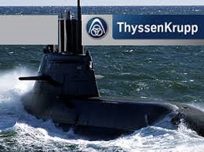 Comisia pentru buget a parlamentului din Germania a aprobat un acord de 4,7 miliarde de euro pentru cumpărarea de submarine ThyssenKrupp