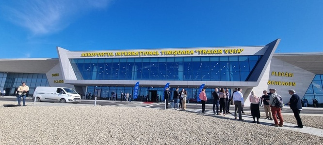 Primăria Timişoara vrea să cumpere 20 la sută din acţiunile de la Aeroportul Internaţional Timişoara