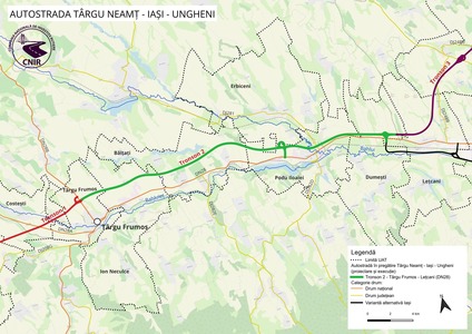 Documentaţia pentru Tronsonul II, Târgu Frumos-Leţcani, al Autostrăzii Unirii A8, a fost transmisă la Agenţia Naţională de Achiziţii Publice. Contractul pentru segmentul de 28,8 km este estimat la 5,5 miliarde lei, fără TVA