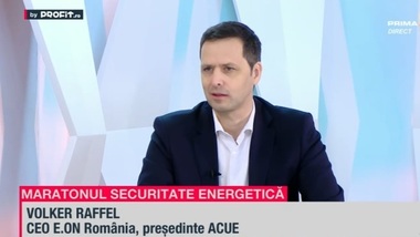 Volker Raffel, CEO E.ON România: Plafonarea preţului la curent trebuie făcută doar pentru vulnerabili. Nu mai finanţaţi risipa! E prea scump şi pentru bugetul statului