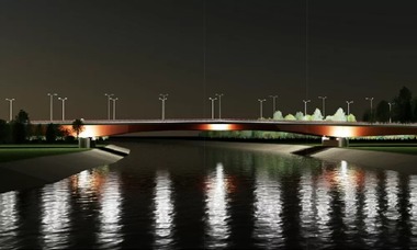 A fost emisă autorizaţia de construire pentru podul de la Ungheni peste râul Prut din cadrul A8. Lucrările vor începe pe 26 aprilie, fiind primul pod realizat la nivel de autostradă între România şi Republica Moldova