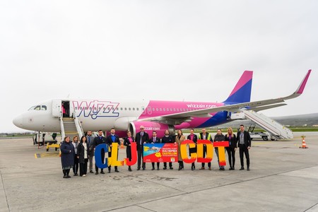 Wizz Air a inaugurat o nouă rută din Cluj-Napoca către Castellón, Spania. Compania aeriană are 55% cotă de piaţă pe aeroportul clujean