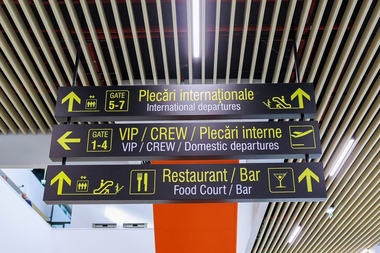 Aeroportul Internaţional Braşov-Ghimbav şi-a dublat traficul de pasageri în primul trimestru, la 56.897 persoane tranzitate