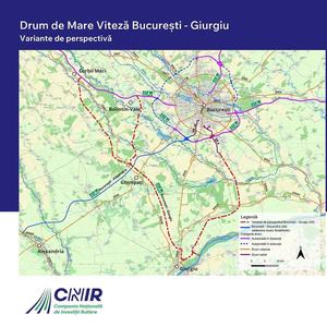 A fost atribuit contractul pentru realizarea studiului de fezabilitate al drumului de mare viteză Bucureşti-Giurgiu, pentru 31,2 milioane lei, fără TVA