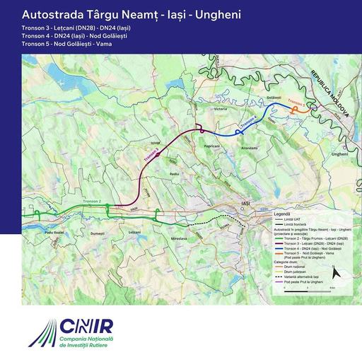 UPDATE - CNIR: Am lansat în licitaţie ultimele trei tronsoane care întregesc Autostrada Unirii/ Termenele-limită de depunere a ofertelor, în iulie, august, respectiv 1 septembrie