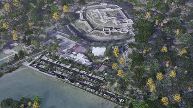 Cetatea de Scaun a Sucevei va avea o parcare modernă, cu 133 de locuri, investiţie de 10 milioane de lei