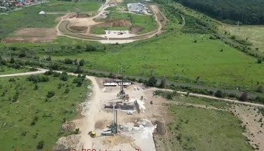 CNAIR - Lucrările pe lotul 1 al A0 Nord avansează - VIDEO