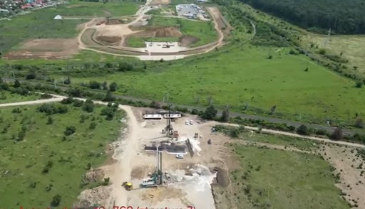 CNAIR - Lucrările pe lotul 1 al A0 Nord avansează - VIDEO

