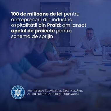 Antreprenorii din turism care îşi desfăşoară activitatea în zona afectată de inundaţiile de la Salina Praid vor putea accesa compensaţiile alocate pentru sprijinirea lor începând din 30 iunie/ Ce spune ministrul Economiei