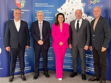 Consiliul Judeţean Braşov - Autorităţile oraşului Nogent-sur-Marne din Franţa spun că o rută Braşov – Paris-Orly este ”o prioritate”