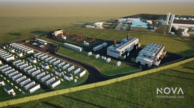 Compania românească Nova Power & Gas anunţă demararea celui mai mare proiect de stocare a energiei electrice în baterii din România, în localitatea Floreşti, din judeţul Cluj