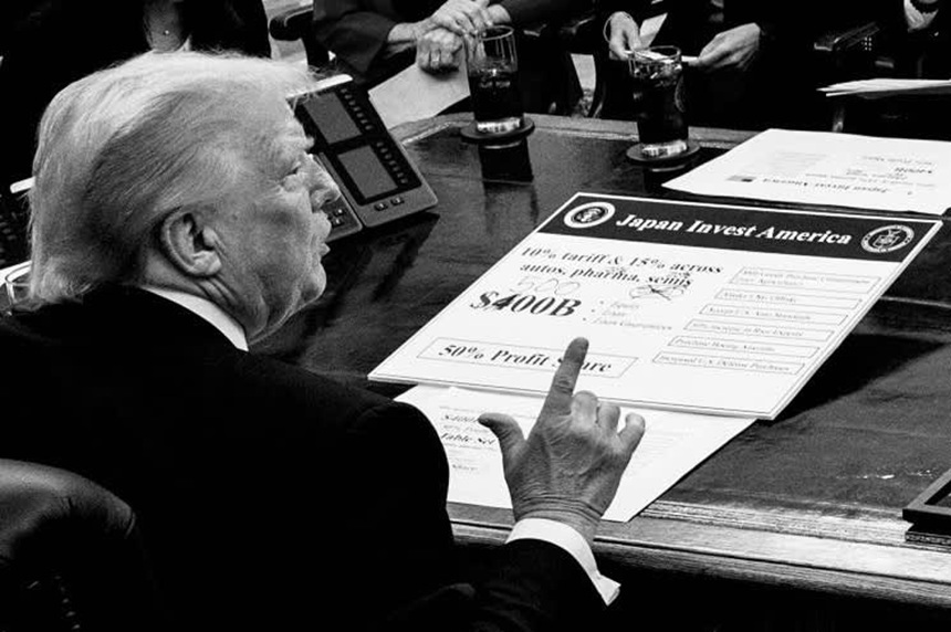 Acordul comercial SUA–Japonia, anunţat de Trump, conţine modificări scrise de mână şi discrepanţe în cifre