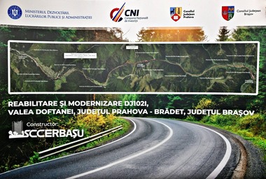 Prahova: Luna viitoare încep lucrările de modernizare la drumul judeţean care va fi o alternativă pentru DN 1 pe Valea Prahovei/ Amplasamentul a fost predat oficial către constructor, termenul de finalizare fiind de trei ani