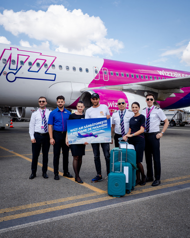 Wizz Air a transportat 4 milioane de pasageri la Craiova, în cei 12 ani de operaţiuni pe Aeroportul Internaţional Craiova