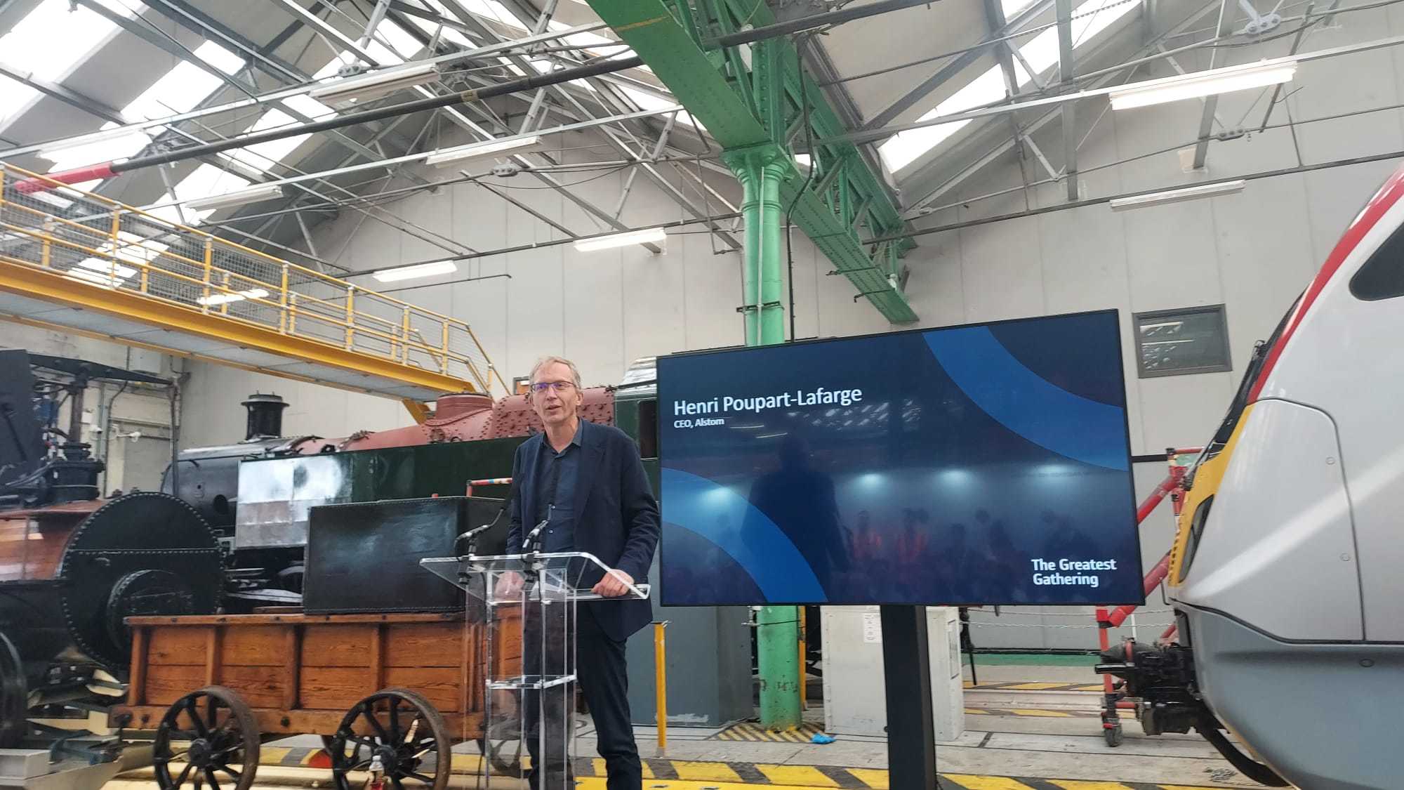 Henri Poupart-Lafarge, CEO Alstom: În câţiva ani, vom putea circula cu primele trenuri autonome Alstom pe calea ferată