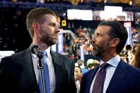 O nouă afacere semnată Trump: O SPAC susţinută de Eric şi Donald Jr. vizează 300 milioane dolari la bursă pentru ”a revitaliza producţia americană”