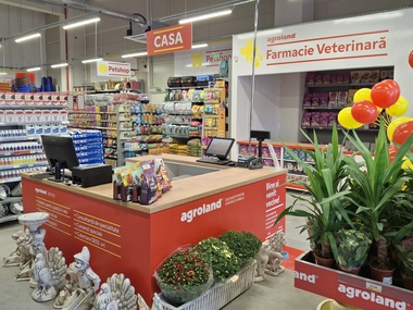 Agroland deschide un nou magazin în format MEGA în Slobozia, investiţie de 150.000 de euro, iar reţeaua ajunge la 33 de magazine