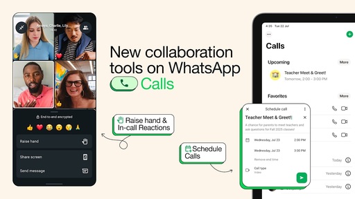 WhatsApp introduce conferinţele video programate