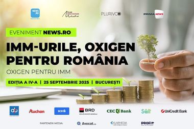 Problemele IMM-urilor şi soluţii pentru acestea, în dezbatere la evenimentul premium News.ro "IMM-urile, oxigen pentru România” - ediţia a IV-a