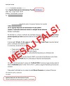 ANAF avertizează cu privire la mesaje false transmise în numele instituţiei: ”NU sunt emise de ANAF şi pot conţine informaţii înşelătoare, solicitări nejustificate sau linkuri periculoase”