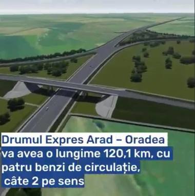 CNAIR a semnat contractul de 2,76 miliarde de lei (fără TVA) pentru construcţia lotului 2 al Drumului Expres Arad – Oradea