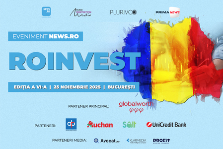 Ministrul Investiţiilor şi Proiectelor Europene, Dragoş Pîslaru, vine la evenimentul premium tradiţional News.ro „RoInvest” - ediţia a VI-a
