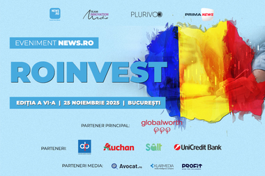 Ministrul Investiţiilor şi Proiectelor Europene, Dragoş Pîslaru, vine la evenimentul premium tradiţional News.ro „RoInvest” - ediţia a VI-a