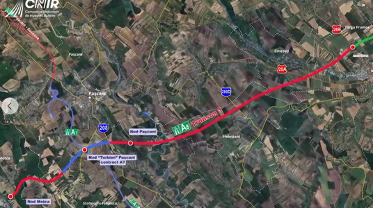 O asociere de constructori din România şi Bulgaria a câştigat contractul pentru construirea primului tronson al Autostrăzii A 8 Târgu Neamţ – Iaşi – Ungheni, cu suma de 4,76 miliarde lei



